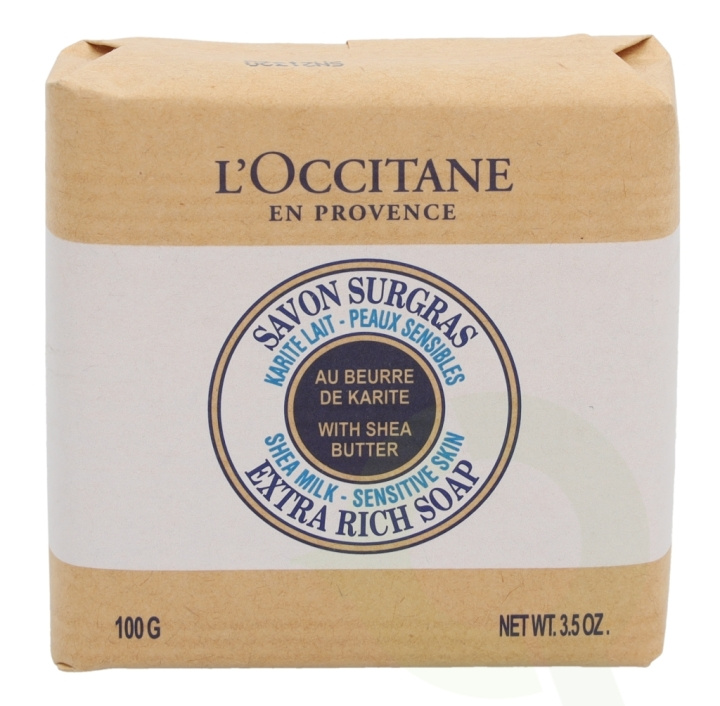 L\'Occitane Shea Milk Extra Rich Soap 100 gr i gruppen HELSE OG SKJØNNHET / Hudpleie / Kroppspleie / Bad- og dusjkrem hos TP E-commerce Nordic AB (C52592)