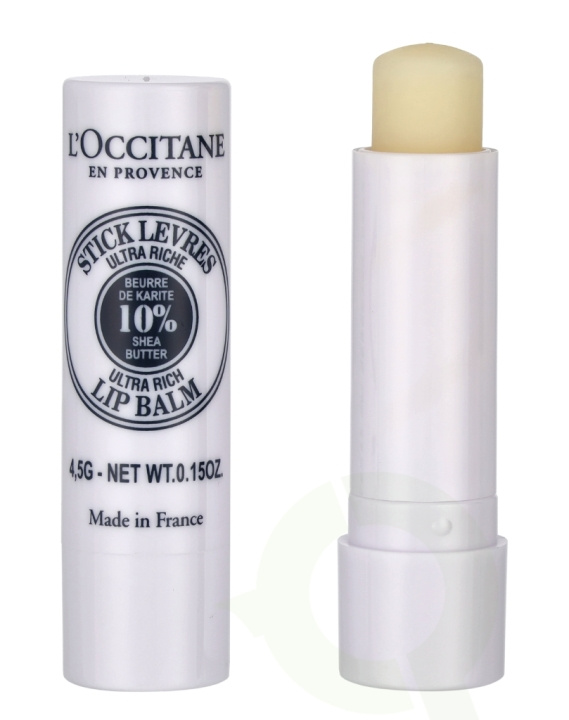 L\'Occitane Shea Butter Lip Balm Stick 4.5 gr i gruppen HELSE OG SKJØNNHET / Makeup / Lepper / Leppepomade hos TP E-commerce Nordic AB (C52653)