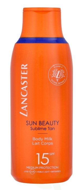 Lancaster Sun Beauty Silky Milk SPF15 175 ml i gruppen HELSE OG SKJØNNHET / Hudpleie / Soling / Solkrem hos TP E-commerce Nordic AB (C52692)