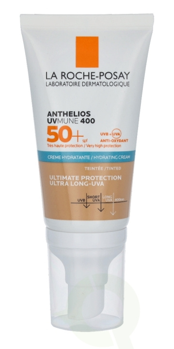 La Roche-Posay LRP Anthelios UVmune 400 Moisturizing Cream SPF50+ 50 ml i gruppen HELSE OG SKJØNNHET / Hudpleie / Soling / Solkrem hos TP E-commerce Nordic AB (C52911)