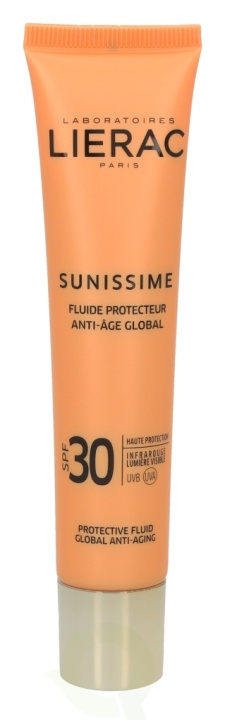 Lierac Paris Lierac Sunissime Anti-Age Global Protective Fluid SPF30 40 ml i gruppen HELSE OG SKJØNNHET / Hudpleie / Soling / Solkrem hos TP E-commerce Nordic AB (C53012)