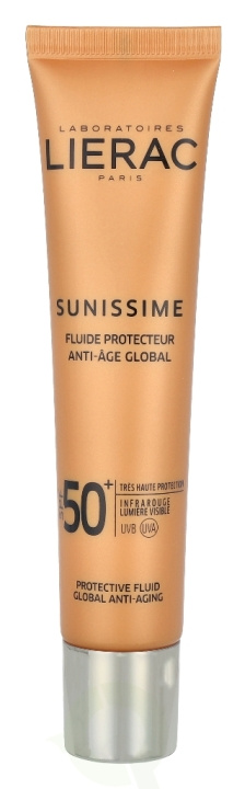 Lierac Paris Lierac Sunissime Anti-Age Global Protective Fluid SPF50+ 40 ml i gruppen HELSE OG SKJØNNHET / Hudpleie / Soling / Solkrem hos TP E-commerce Nordic AB (C53013)