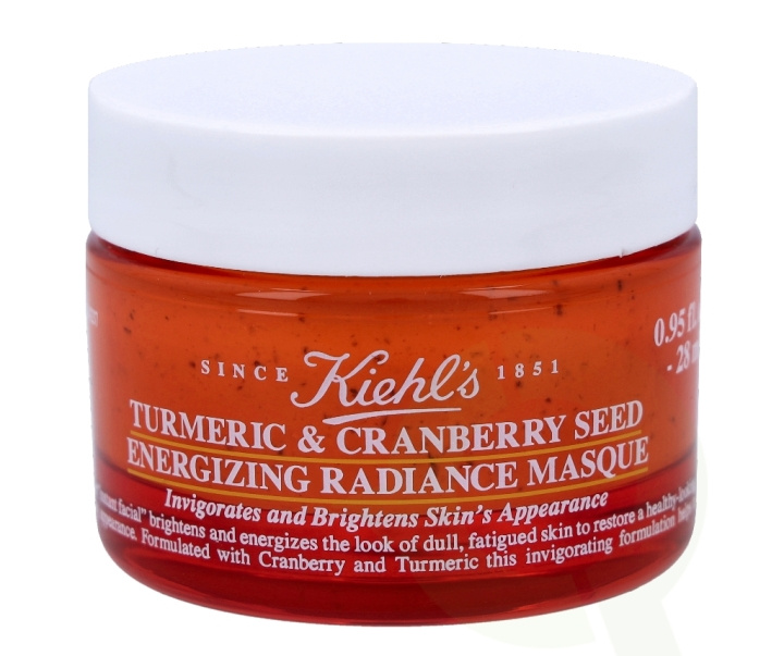 Kiehls Kiehl\'s Turmeric & Cranberry Seed Energizing Radiance Masks 28 ml i gruppen HELSE OG SKJØNNHET / Hudpleie / Ansikt / Masker hos TP E-commerce Nordic AB (C53243)