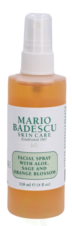 Mario Badescu Facial Spray 118 ml Aloe, Sage & Orange Blossom i gruppen HELSE OG SKJØNNHET / Hudpleie / Ansikt / Ansiktsvann & Facemist hos TP E-commerce Nordic AB (C53600)