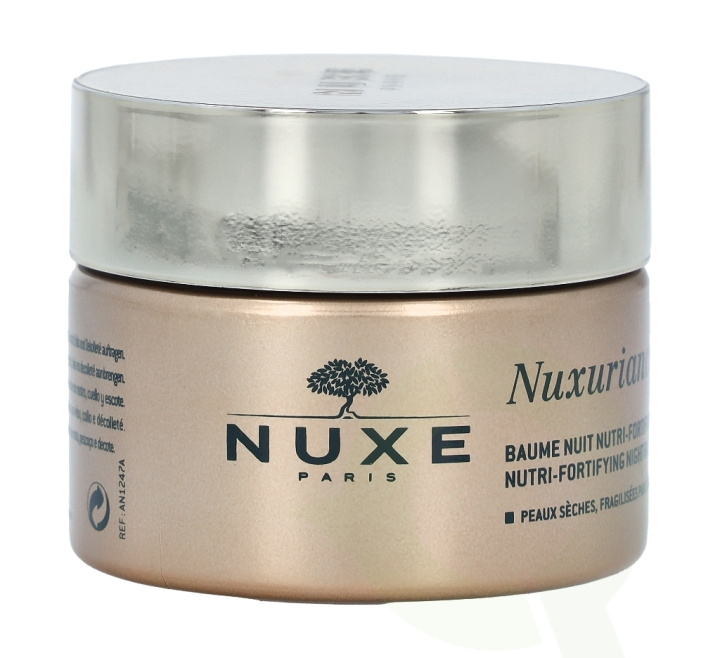 Nuxe Nuxuriance Gold Nutri-Fortifying Night Balm 50 ml Ultimate Anti-Aging, Dry Skin, Weakened By Age. i gruppen HELSE OG SKJØNNHET / Hudpleie / Ansikt / Nattkrem hos TP E-commerce Nordic AB (C54308)