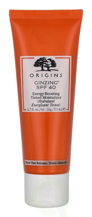 Origins Ginzing Energy-Boosting Tinted Moisturizer SPF40 50 ml Sheer Tint Release i gruppen HELSE OG SKJØNNHET / Hudpleie / Ansikt / Ansiktskrem hos TP E-commerce Nordic AB (C54731)