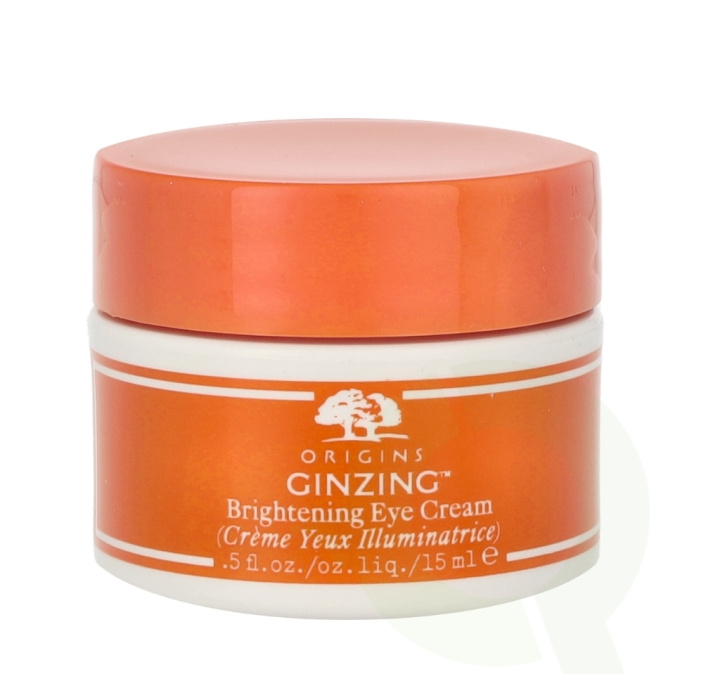 Origins Ginzing Brightening Eye Cream 15 ml With Caffeine And Ginseng - Warm i gruppen HELSE OG SKJØNNHET / Hudpleie / Ansikt / Øyne hos TP E-commerce Nordic AB (C54753)