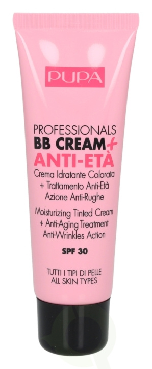 Pupa Milano Pupa Pupa Professionals BB Cream + Anti-Eta SPF30 50 ml #002 Sand i gruppen HELSE OG SKJØNNHET / Makeup / Makeup ansikt / CC/BB Cream hos TP E-commerce Nordic AB (C54837)