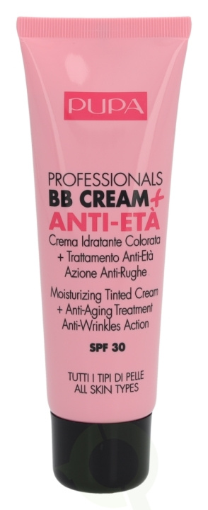 Pupa Milano Pupa Pupa Professionals BB Cream + Anti-Eta SPF30 50 ml #001 Nude i gruppen HELSE OG SKJØNNHET / Makeup / Makeup ansikt / CC/BB Cream hos TP E-commerce Nordic AB (C54838)