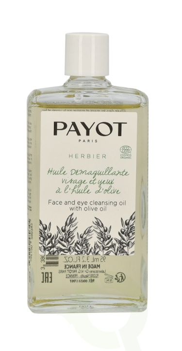 Payot Herbier Face And Eye Cleansing Oil 95 ml With Olive Oil i gruppen HELSE OG SKJØNNHET / Hudpleie / Ansikt / Rengjøring hos TP E-commerce Nordic AB (C54932)