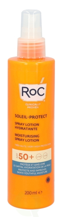 ROC Soleil-Protect Moisturising Spray Lotion SPF50 200 ml i gruppen HELSE OG SKJØNNHET / Hudpleie / Soling / Solkrem hos TP E-commerce Nordic AB (C54982)