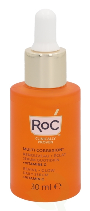 ROC Multi Correxion Revive & Glow Daily Serum 30 ml Revive + Glow i gruppen HELSE OG SKJØNNHET / Hudpleie / Ansikt / Hudserum hos TP E-commerce Nordic AB (C54998)