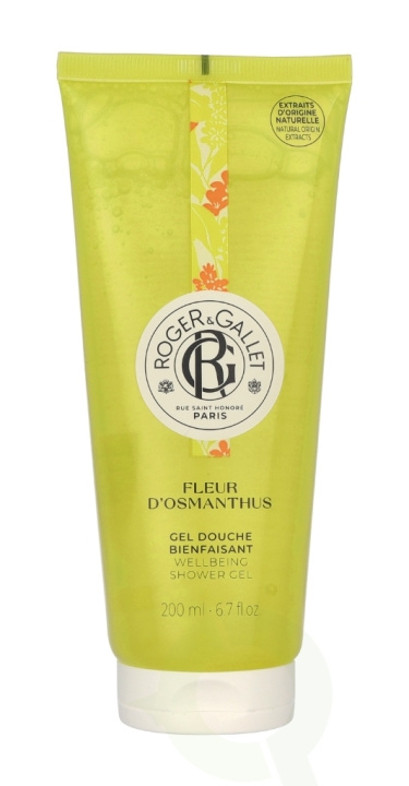 Roger & Gallet Fleur D\'Osmanthus Shower Gel 200 ml i gruppen HELSE OG SKJØNNHET / Hudpleie / Kroppspleie / Bad- og dusjkrem hos TP E-commerce Nordic AB (C55149)