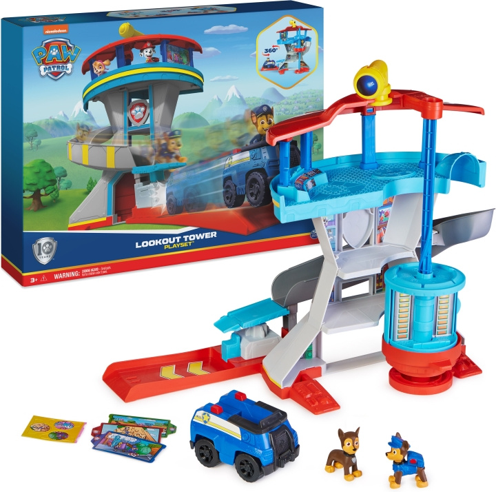 Paw Patrol Lookout Tower Lekset i gruppen LEKER, BARN OG BABY / Leker / Lekesett hos TP E-commerce Nordic AB (C55313)