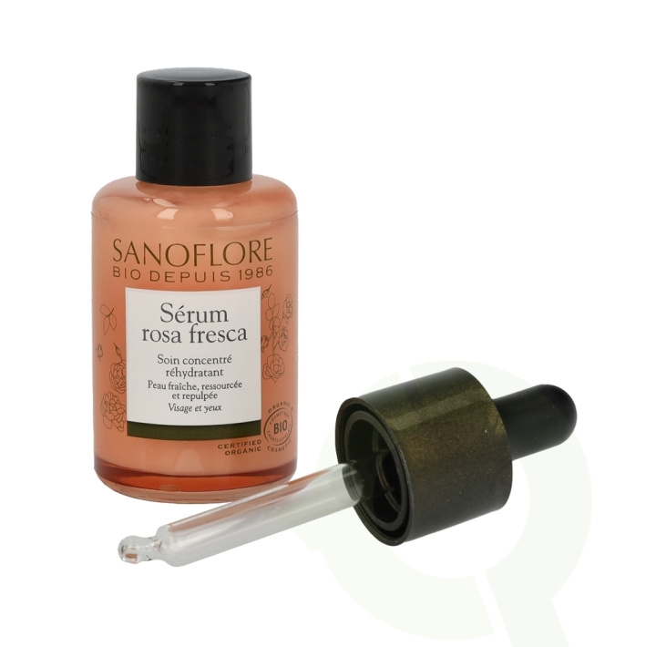 Sanoflore Serum Rose Fresca Re-Hydrating 30 ml i gruppen HELSE OG SKJØNNHET / Hudpleie / Ansikt / Hudserum hos TP E-commerce Nordic AB (C55666)