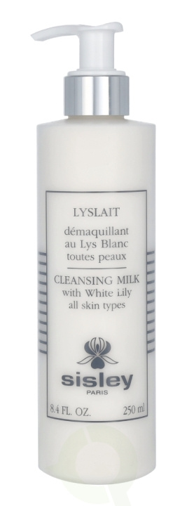 Sisley Lyslait Cleansing Milk With White Lily 250 ml All Skin Types i gruppen HELSE OG SKJØNNHET / Hudpleie / Ansikt / Rengjøring hos TP E-commerce Nordic AB (C55746)