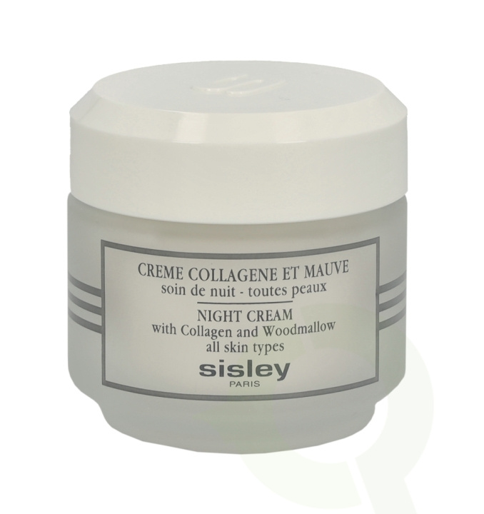 Sisley Night Cream With Collagen And Woodmallow 50 ml All Skin Types i gruppen HELSE OG SKJØNNHET / Hudpleie / Ansikt / Ansiktskrem hos TP E-commerce Nordic AB (C55748)