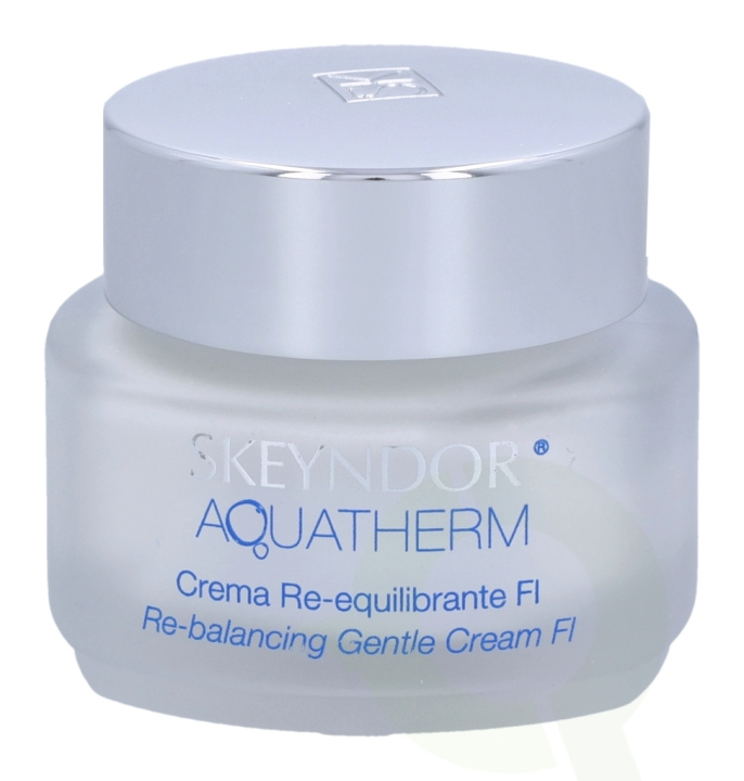 Skeyndor Aquatherm Re-Balancing Gentle Cream FI 50 ml i gruppen HELSE OG SKJØNNHET / Hudpleie / Ansikt / Ansiktskrem hos TP E-commerce Nordic AB (C55903)