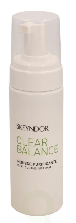 Skeyndor Clear Balance Pure Cleansing Foam 150 ml i gruppen HELSE OG SKJØNNHET / Hudpleie / Ansikt / Rengjøring hos TP E-commerce Nordic AB (C55908)