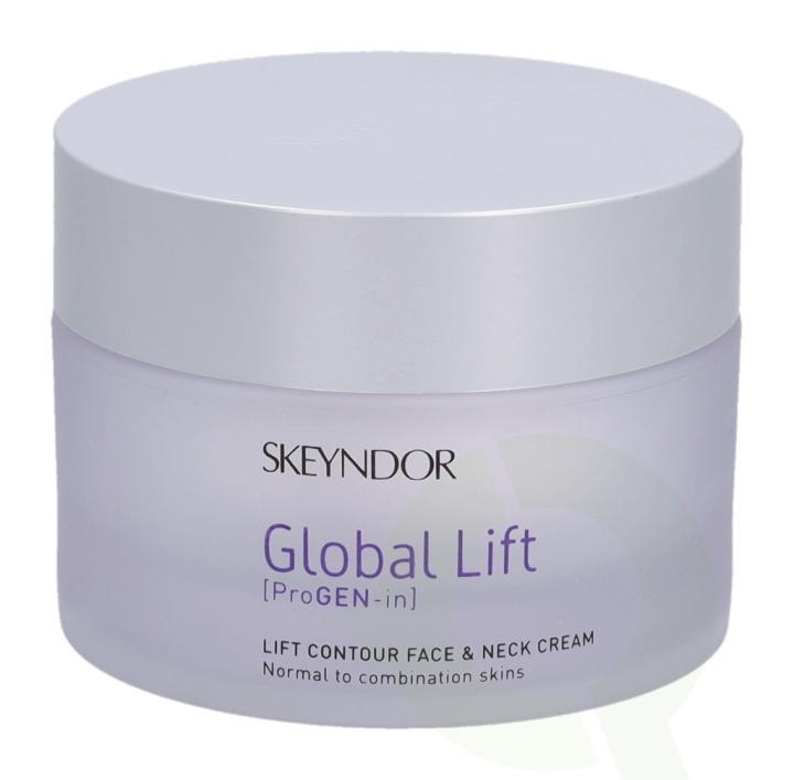 Skeyndor Global Lift Contour Face & Neck Cream 50 ml Normal To combination Skins i gruppen HELSE OG SKJØNNHET / Hudpleie / Ansikt / Ansiktskrem hos TP E-commerce Nordic AB (C55915)