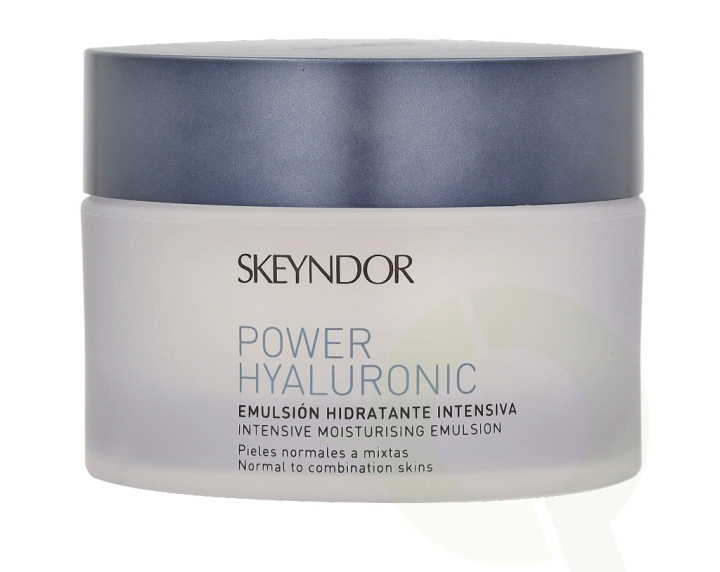 Skeyndor Power Hyaluronic Intensive Moisturising Emulsion 50 ml Normal to Combination Skin i gruppen HELSE OG SKJØNNHET / Hudpleie / Ansikt / Ansiktskrem hos TP E-commerce Nordic AB (C55921)