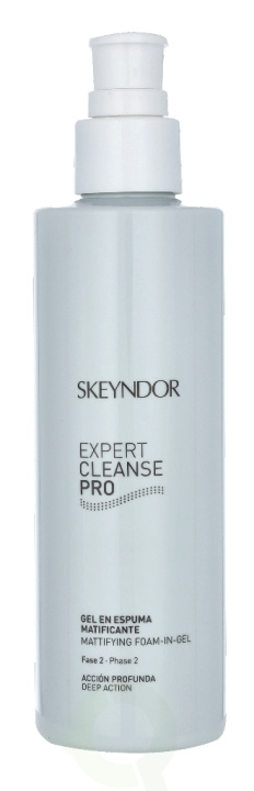 Skeyndor Expert Cleanse Pro Mattifying Foam-In-Gel 200 ml i gruppen HELSE OG SKJØNNHET / Hudpleie / Ansikt / Rengjøring hos TP E-commerce Nordic AB (C55986)