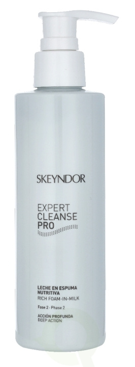 Skeyndor Expert Cleanse Pro Rich Foam-In-Milk 200 ml i gruppen HELSE OG SKJØNNHET / Hudpleie / Ansikt / Rengjøring hos TP E-commerce Nordic AB (C55987)