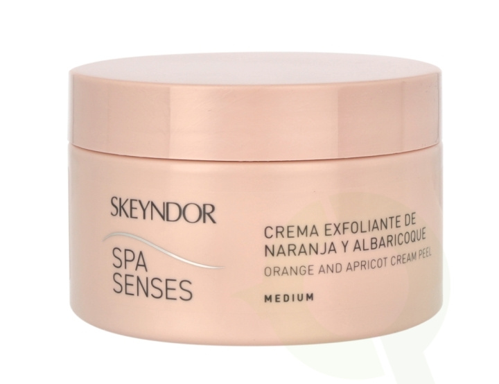 Skeyndor Spa Senses Peel 200 ml Orange and Apricot Cream i gruppen HELSE OG SKJØNNHET / Hudpleie / Ansikt / Ansiktskrem hos TP E-commerce Nordic AB (C56012)