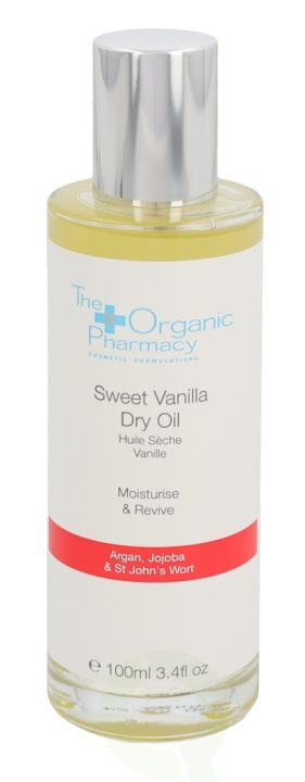 The Organic Pharmacy Sweet Vanilla Dry Oil 100 ml i gruppen HELSE OG SKJØNNHET / Hudpleie / Kroppspleie / Kroppsolje hos TP E-commerce Nordic AB (C56235)