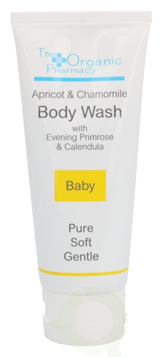 The Organic Pharmacy Baby Apricot & Chamomile Body Wash 100 ml i gruppen HELSE OG SKJØNNHET / Hudpleie / Kroppspleie / Bad- og dusjkrem hos TP E-commerce Nordic AB (C56248)