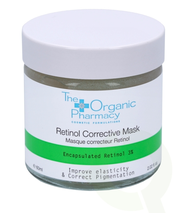 The Organic Pharmacy Retinol Corrective Mask 60 ml Improve Elasticity & Correct Pigmentation i gruppen HELSE OG SKJØNNHET / Hudpleie / Ansikt / Masker hos TP E-commerce Nordic AB (C56261)