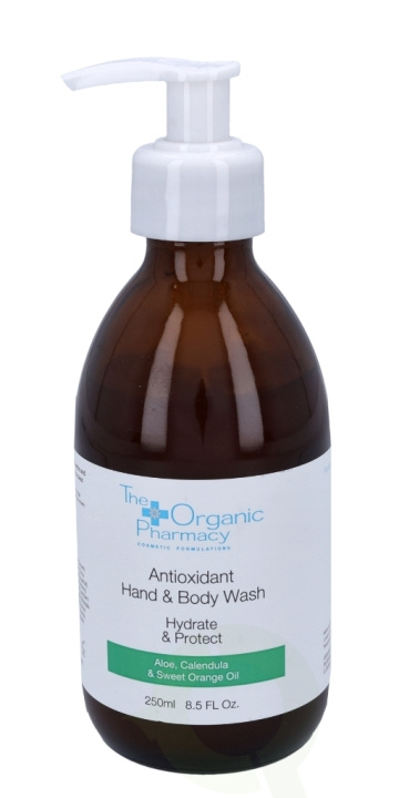 The Organic Pharmacy Antioxidant Hand & Body Wash 250 ml Aloe, Calendula & Sweet Orange Oil i gruppen HELSE OG SKJØNNHET / Hudpleie / Kroppspleie / Bad- og dusjkrem hos TP E-commerce Nordic AB (C56266)