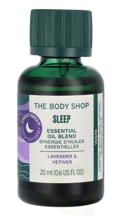 The Body Shop Sleep Essential Oil Blend 20 ml Lavender & Vetiver i gruppen HELSE OG SKJØNNHET / Hudpleie / Kroppspleie / Kroppsolje hos TP E-commerce Nordic AB (C56365)