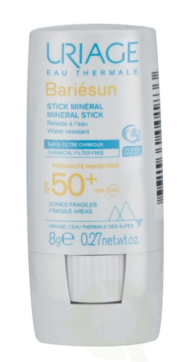 Uriage Bariesun Stick SPF50+ 8 gr i gruppen HELSE OG SKJØNNHET / Hudpleie / Soling / Solkrem hos TP E-commerce Nordic AB (C56528)