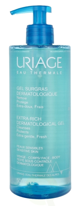 Uriage Extra-Rich Dermatalogical Gel 500 ml i gruppen HELSE OG SKJØNNHET / Hudpleie / Kroppspleie / Bad- og dusjkrem hos TP E-commerce Nordic AB (C56533)