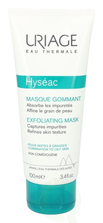 Uriage Hyseac Exfoliating Mask 100 ml i gruppen HELSE OG SKJØNNHET / Hudpleie / Ansikt / Skrubb/peeling hos TP E-commerce Nordic AB (C56537)