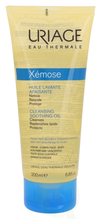 Uriage Xemose Cleansing Soothing Oil 200 ml i gruppen HELSE OG SKJØNNHET / Hudpleie / Kroppspleie / Bad- og dusjkrem hos TP E-commerce Nordic AB (C56548)