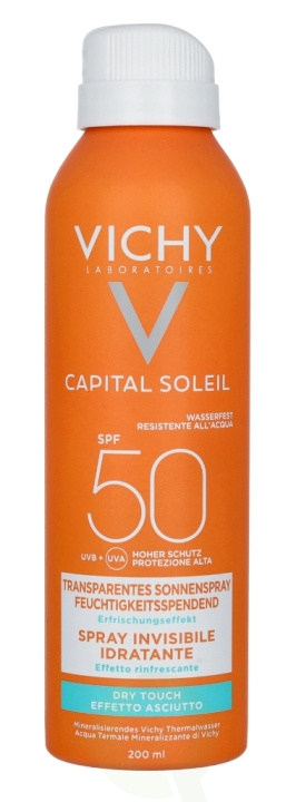 Vichy Ideal Soleil Brume Hydratante InvisibleSPF50 200 ml i gruppen HELSE OG SKJØNNHET / Hudpleie / Soling / Solkrem hos TP E-commerce Nordic AB (C56631)