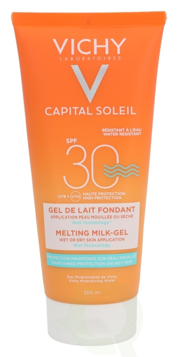 Vichy Ideal Soleil Ultra-Melting Milk Gel SPF30 200 ml i gruppen HELSE OG SKJØNNHET / Hudpleie / Soling / Solkrem hos TP E-commerce Nordic AB (C56633)