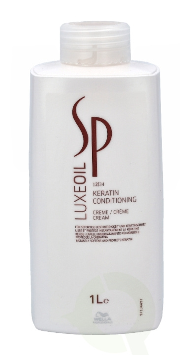 Wella SP - Luxe Oil Cream 1000 ml Keratin Conditioning i gruppen HELSE OG SKJØNNHET / Hår & styling / Hårpleie / Balsam hos TP E-commerce Nordic AB (C56897)