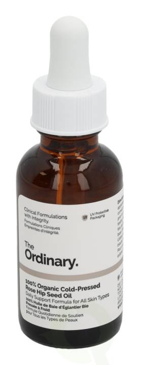 The Ordinary 100% Organic Rose Hip Seed Oil 30 ml For All Skin Types i gruppen HELSE OG SKJØNNHET / Hudpleie / Ansikt / Ansiktsolje hos TP E-commerce Nordic AB (C56915)