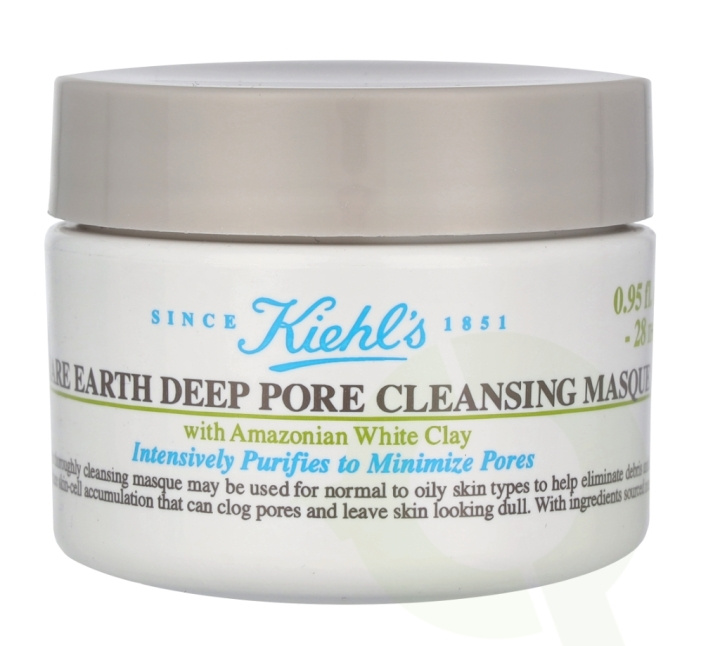 Kiehl\'s Rare Earth Deep Pore Cleansing Masque 28 ml i gruppen HELSE OG SKJØNNHET / Hudpleie / Ansikt / Ansiktskrem hos TP E-commerce Nordic AB (C57048)