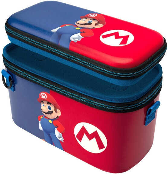 PDP Gaming Pull-N-Go Case - transportveske, Switch, Mario i gruppen Elektronikk / TV-spill & tilbehør / Nintendo Switch / Tilbehør hos TP E-commerce Nordic AB (C57095)