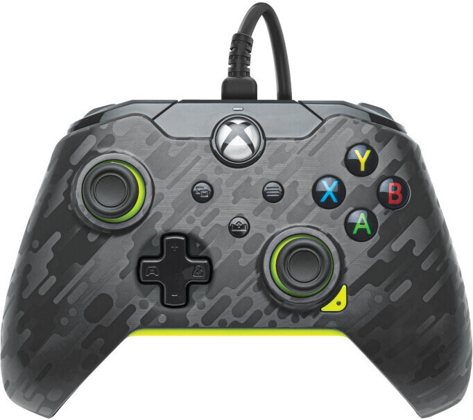 PDP Gaming Wired Controller - Electric Carbon, PC / Xbox i gruppen Elektronikk / TV-spill & tilbehør / Xbox Series X hos TP E-commerce Nordic AB (C57197)