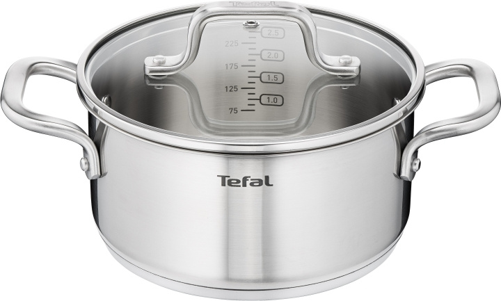 Tefal Virtuoso gryta, 20 cm / 3 L, rostfritt stål i gruppen HJEM, HUS OG HAGE / Kjøkkenutstyr / Gryter og kjeler hos TP E-commerce Nordic AB (C57451)