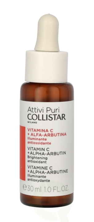 Collistar Pure Actives Vitamine C + Aplha-Arbutin Serum 30 ml i gruppen HELSE OG SKJØNNHET / Hudpleie / Ansikt / Hudserum hos TP E-commerce Nordic AB (C57545)