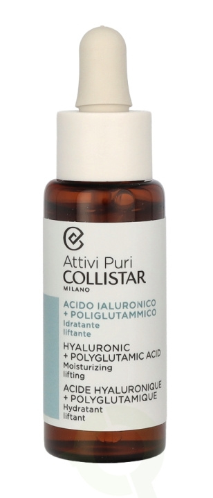 Collistar Attivi Puri Hyaluronic + Polyglutamic Face Serum 30 ml i gruppen HELSE OG SKJØNNHET / Hudpleie / Ansikt / Hudserum hos TP E-commerce Nordic AB (C57552)