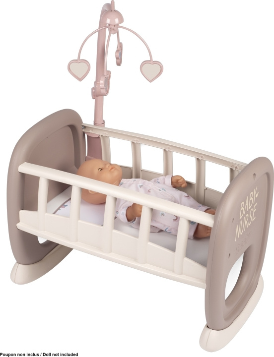 Smoby SAS Smoby Baby Nurse - cradle i gruppen LEKER, BARN OG BABY / Leker / Lite hjem & rollespill hos TP E-commerce Nordic AB (C57737)