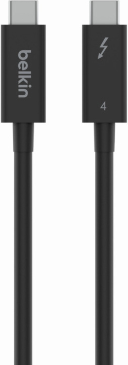 Belkin Thunderbolt 4-kabel, 2 m i gruppen Datautstyr / Kabler og adaptere / Apple Thunderbolt hos TP E-commerce Nordic AB (C57740)