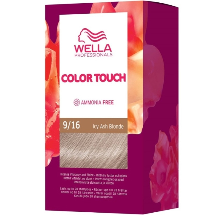 Wella Color Touch Rich Naturals 9/16 Icy Ash Blonde i gruppen HELSE OG SKJØNNHET / Hår & styling / Hårpleie / Hårfarge / Hårfarge & Fargebombe hos TP E-commerce Nordic AB (C57933)